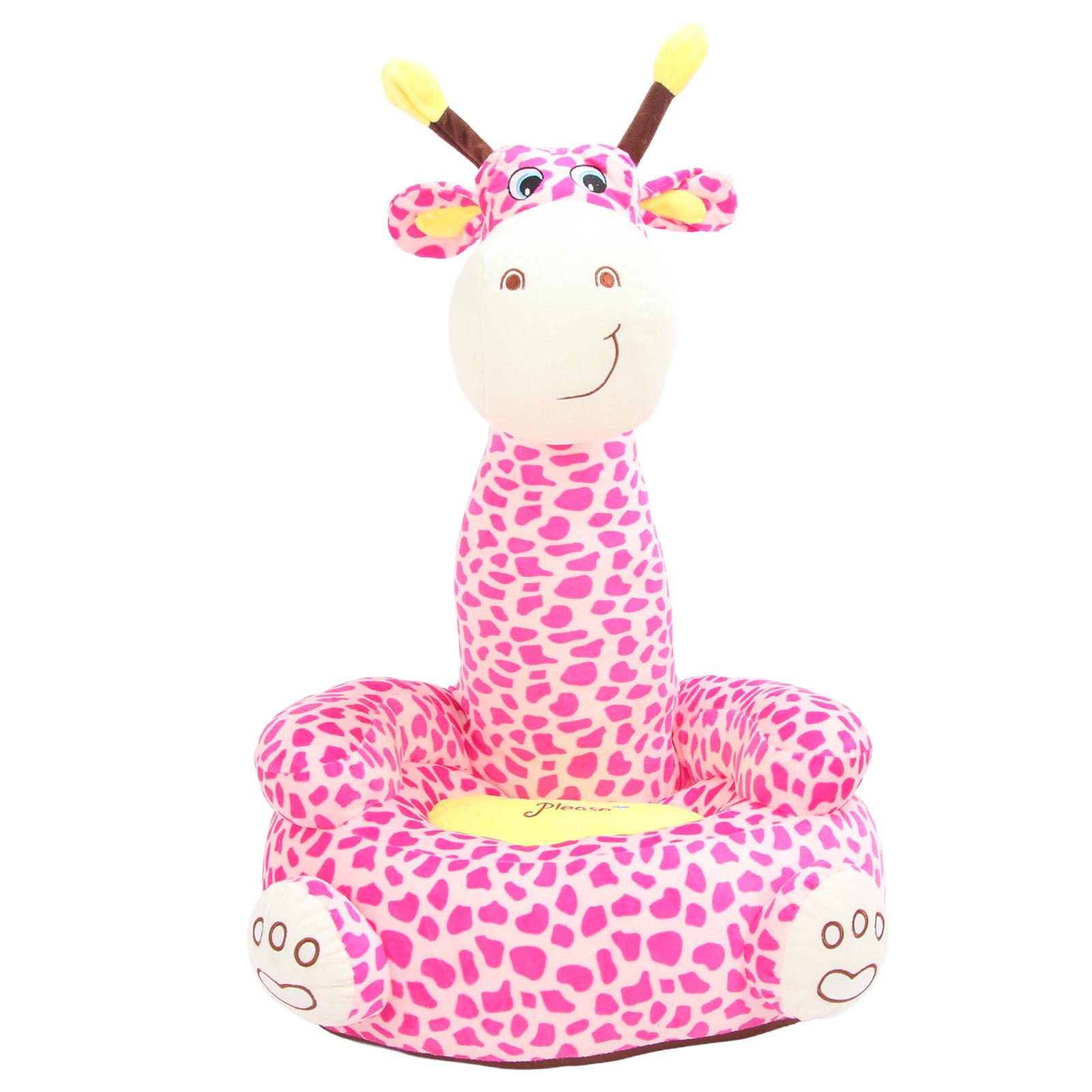 

Мягкий детский стульчик с плюшевым персонажем, развивающий независимость, удобный, мультяшный, детский, с плюшевой игрушкой