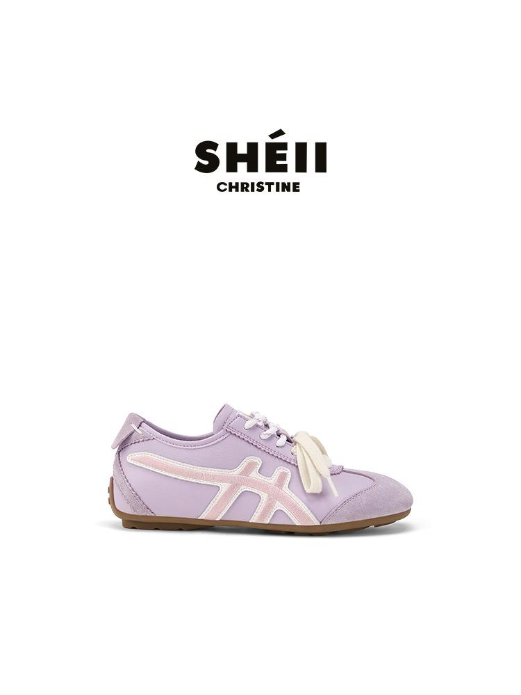 Love comprehensive girl~ 2025 Su Yinyin same pair of shoelaces color matching inner height increase casual shoes Forrest Gump shoes women's German tr
