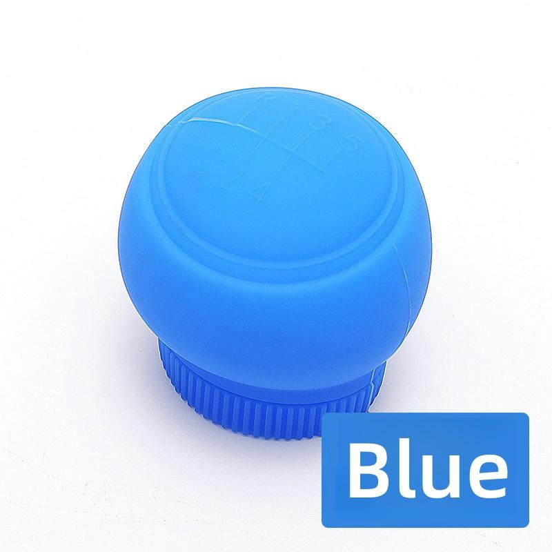 Universal Gear Shift Knob Silicone Cover Gear Rod Protect Case Dustproof WaterProof Lever Handle Skin Nonslip Manual Shifter