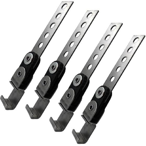 4 Pack Swivel Style Exhaust Hanger Bracket Heavy Duty Open End Hanger