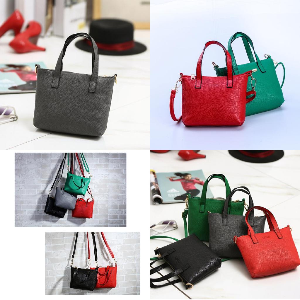Fashionable Pu Leather Crossbody Bag For Women With Hidden Zipper Pocket