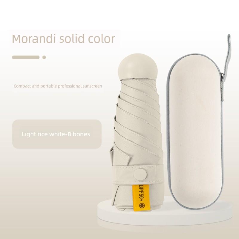 Dual-Use Umbrella for Women, Sun Protection, Uv Protection, Pocket Umbrella, 40% off Flat Sun Umbrellas, Compact Sunshade Umbrella