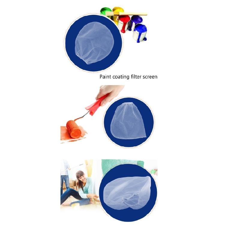 10Pcs Paint Strainer Filter Bags with Fine Mesh for Consistent Paint Application In Automotive and Furniture Refinishing