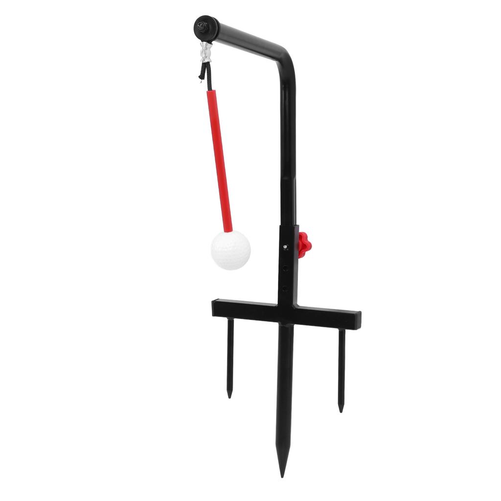 Club Swing Groover Ground Plugged Iron Portable Height Adjustable Club Swing Practice Groover for Training