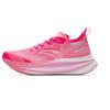 Anta Fabric Cushioning Abrasion Resistant Breathable Low Top Full Length Carbon Plate Running Shoes Women's Red Pink 922425588-13