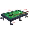Non-Toxic Mini Pool Table Game Tabletop Desktop Sports Billiards Board Party Game Mini Tabletop Set Toy Gift For Parent Child Interactive
