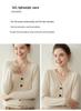 Women's Autumn/Winter Twelve-Needle V-Neck Cashmere Cardigan - Skin-Friendly, Slimming Knit Outerwear Sweater