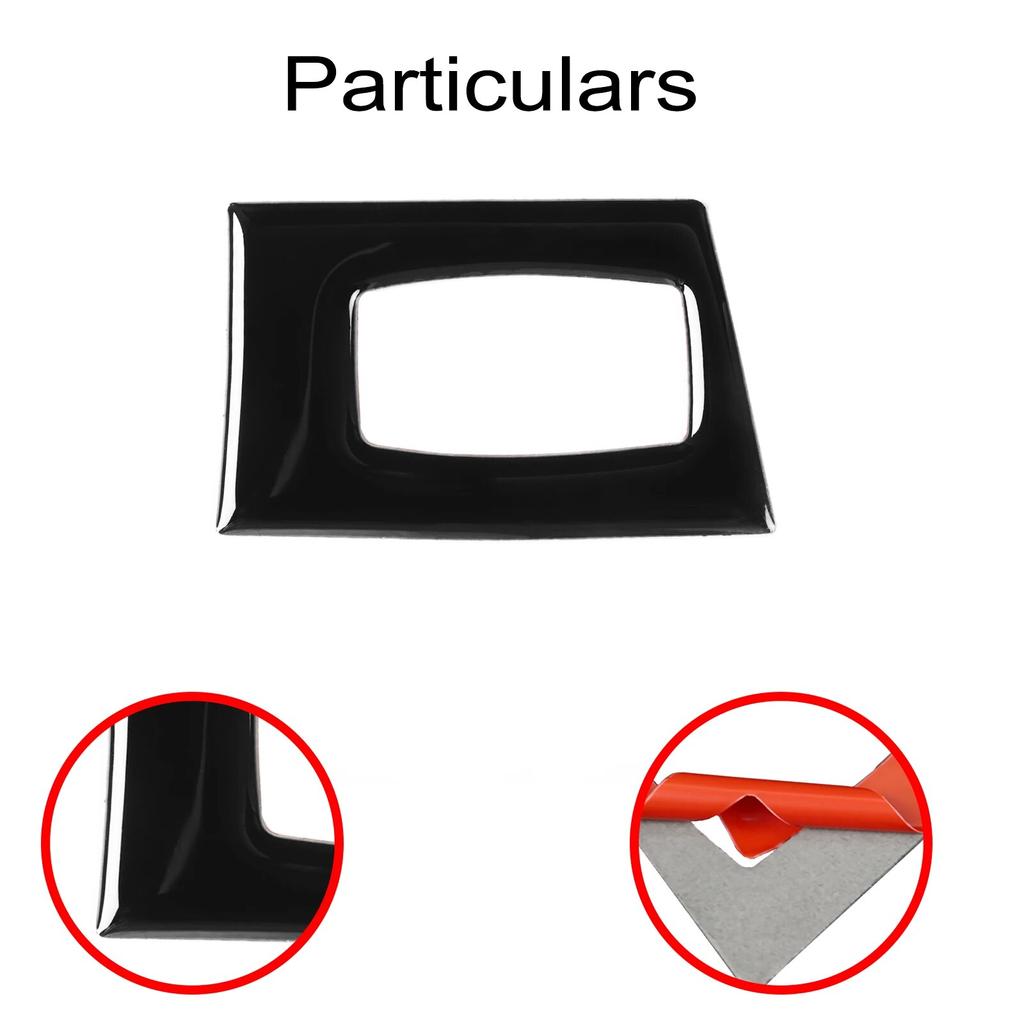 Piano Black Car Ignition Switch Key Hole Cover Interior Trim Sticker For Bmw 3 Series 2005-2012 E90 Accesorios Para El Coche