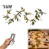 Christmas Gift for Home Artificial Pine Garland, Real Touch Norfolk Faux Greenery Winter Wall Hanging Ivy Vine Cypress Garland Mantel Fireplace Table