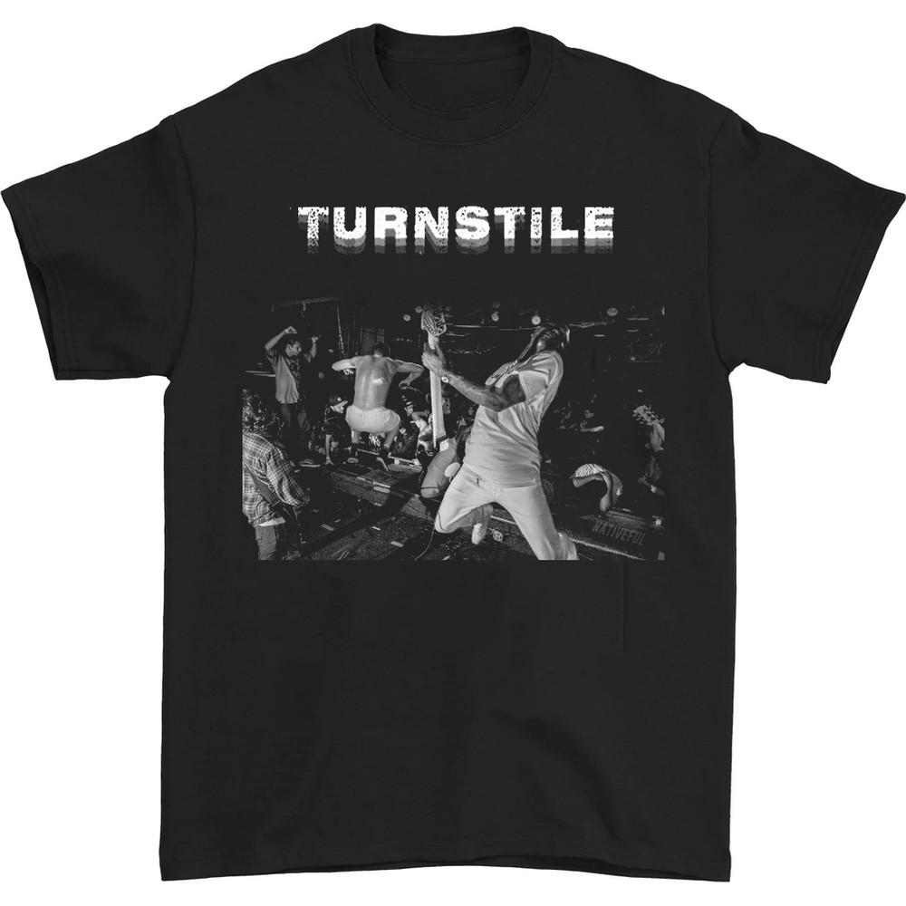 

Turnstile band in concert T-shirt black Unisex All Sizes S-5Xl JM623 Unisex T-Shirt XXXXL