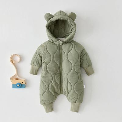 Baby- & Kleinkind Winter Einteiler Baumwollanzug - Warm, Winddicht, Kältefest Baby Ausgeh-Outfit