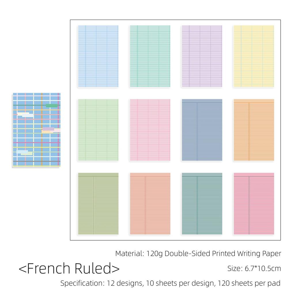 M5 Mini Binder Refill Pages Clear PP Cover Photo Album Portable 5-Hole Budget Planner Photocard Holder with Sleeves for School