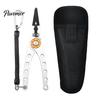 Fishing Tackle Equipment Aluminum Pliers, Saltwater Resistant Surf Tool, Braided Portable Pliers Line Cutter And Split Ring Opener for Outdoor