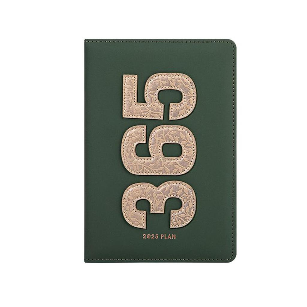 Program de afaceri din piele A5 de calitate superioară 2025, planificator zilnic pentru studenți, carnet de înregistrare de 365 de zile, blocnotes, note, 112 coli 224 pagini