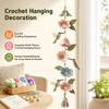 Diy Crochet Kit For Beginners Complete Yarn Set Handmade Animal Hanging Decoration Wall Window Ornament Home Halloween Craft