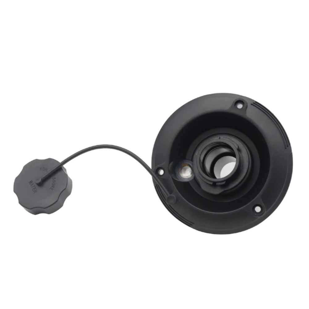 Round Gravity Fresh Water Fill Hatch Black Camper Fresh Water Gravity Hatch  RV Parts