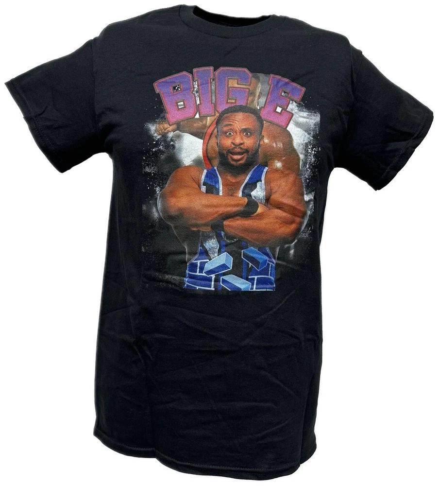 Big E New Day Arms Folded Unisexs Black Tshirt S