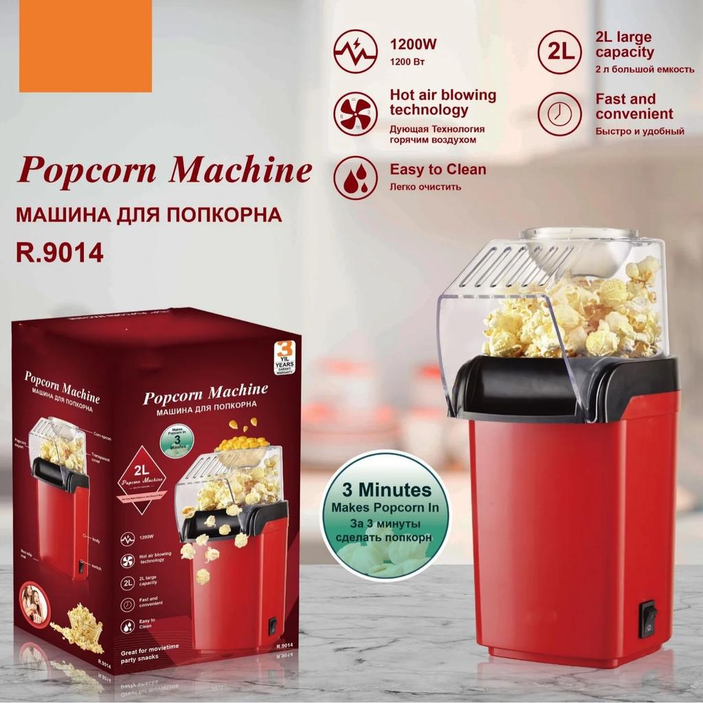 220V Popcorn Makers Mini Popcorn Machine Electric Household Appliance Machine Fully Automatic Popcorn Machine For Home Kitchen