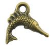 Fisch-Anhänger Vintage Legierung Anhänger Für DIY Schmuck Meeres-Thema Bastelbedarf