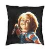 Bride Of Chucky Cushion Cover xcm Polyester Killer Doll Chucky Throw Pillow Case for Sofa Car Pillowcase Bedroom Decoration