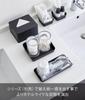 Yamazaki Tower Amenity x x Small Item Storage Bathroom 4220 Box, Black, Approx. W17.5 D13.5 H5cm, Tray, Tabletop,