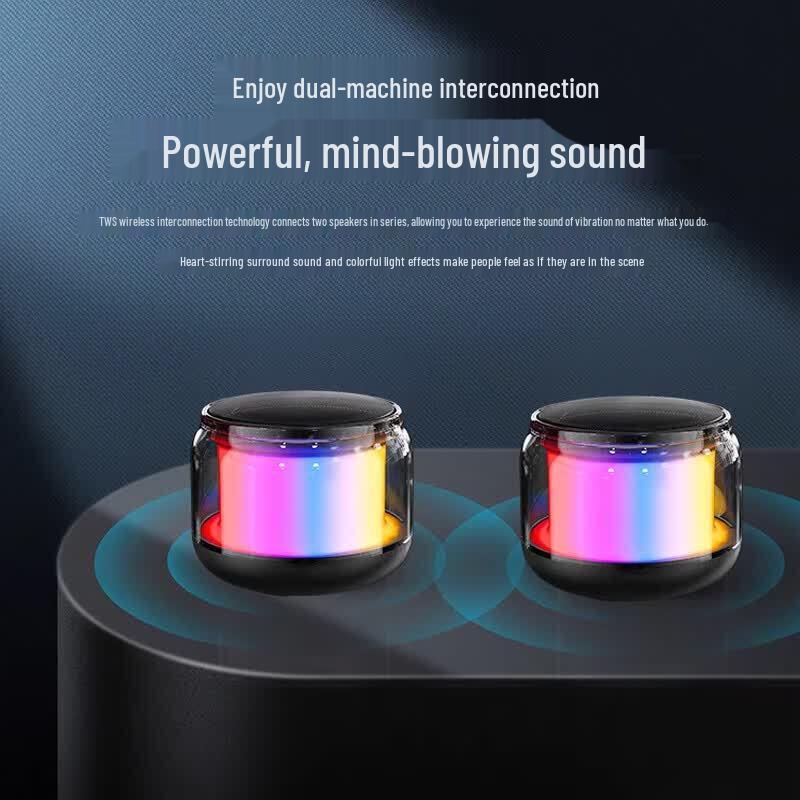 S100 RGB Bluetooth Speaker with Powerful Bass (CN version)