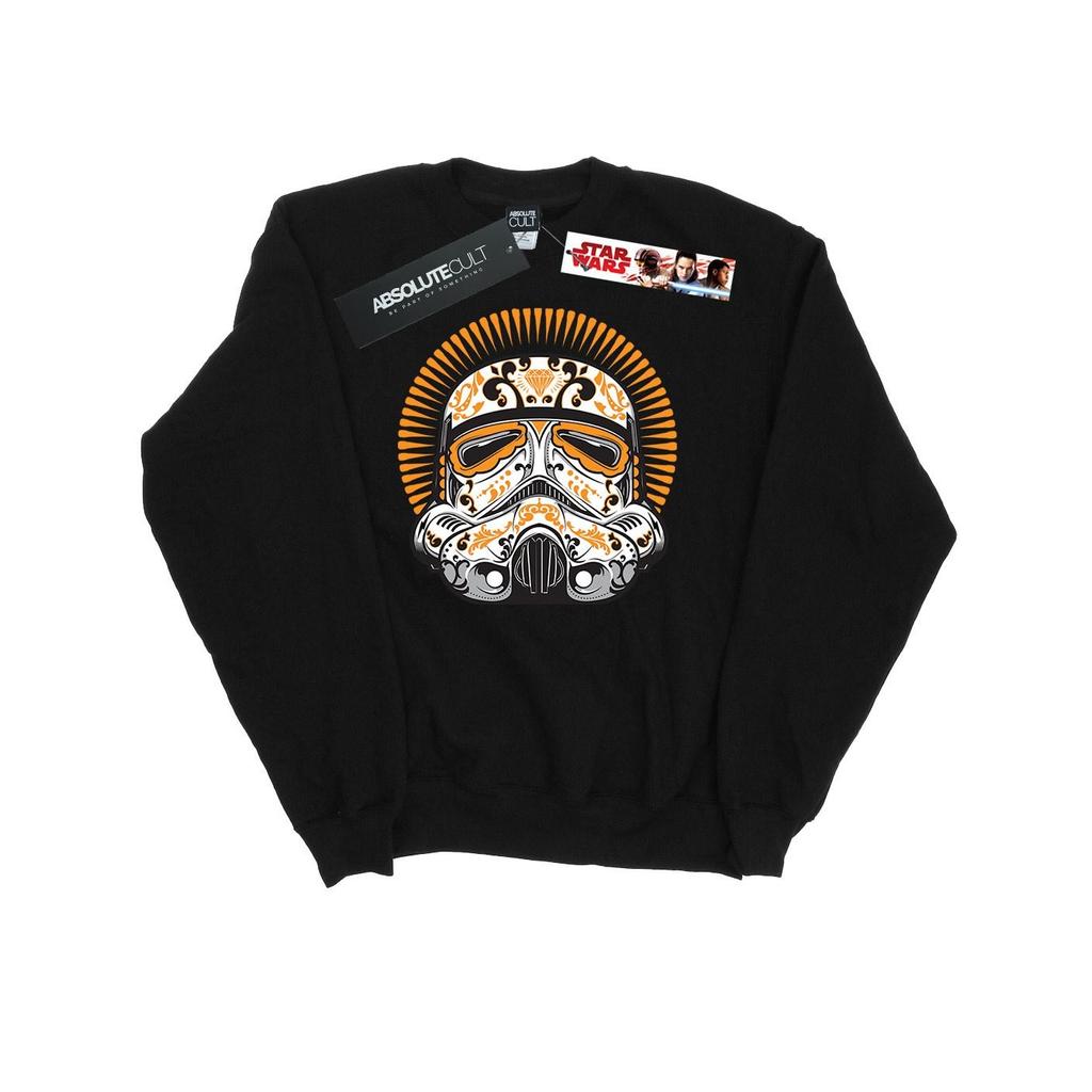 STAR WARS Mens Stormtrooper Dia De Los Muertos Sweatshirt