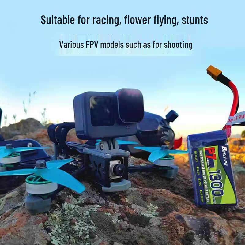 BOSLI-PO P7 6S 22.2V High-Performance FPV Drone LiPo Battery