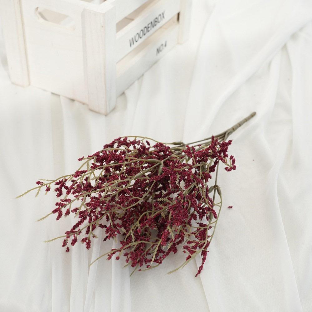 Desktop Ornament Artificial Flower Table Decoration Faux Flower Statice  Party Supplies