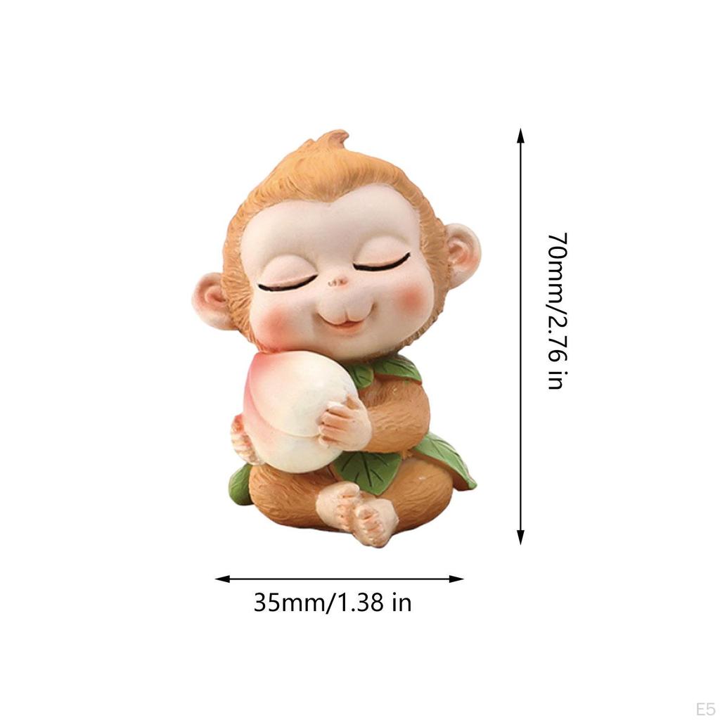 Charming Monkey Sculpture for Home And Garden Decor
