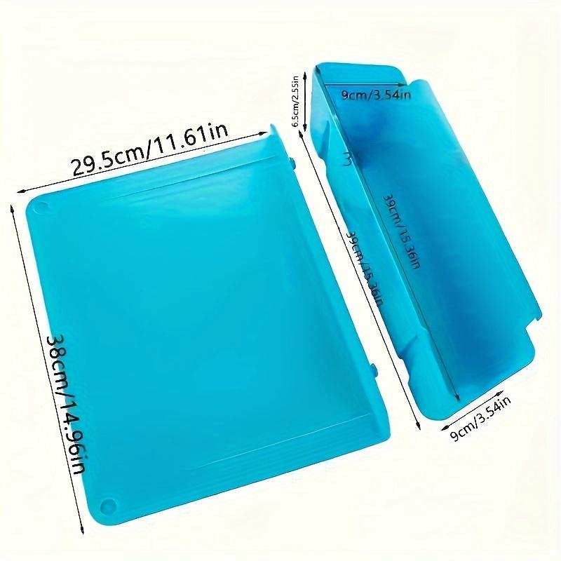 1 pieza Tabla de cortar 2 en 1 antideslizante, Tabla de picar desmontable y Recipiente para alimentos