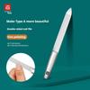 Heavy Duty Stainless Steel Nail File & Polisher - Reusable Nail Shaping Tool for Natural/Artificial Nails, Travel Friendly Gifts