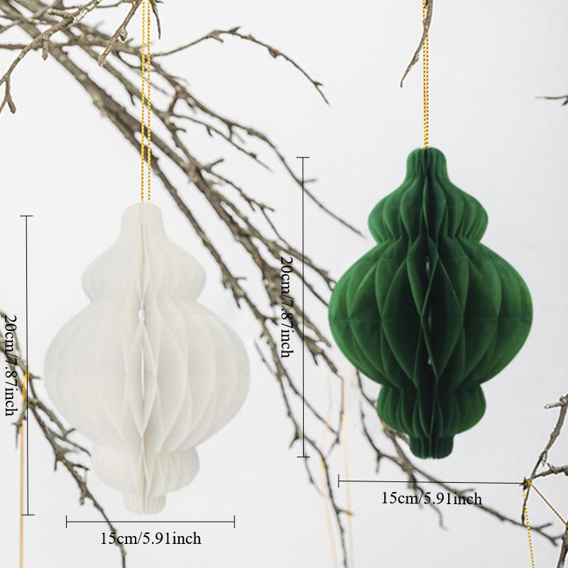 Ramadan Decoration Eid Mubarak Hanging 3D Honeycomb Ramadan Party Tree Pendant Eid DIY Party Decoration Supplies