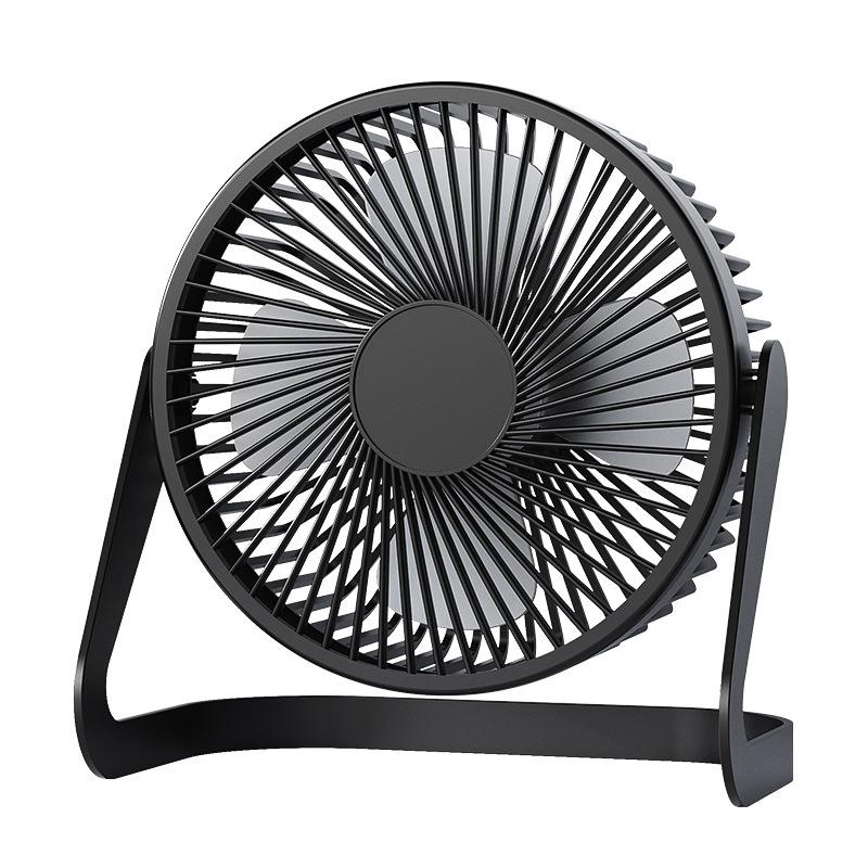 5", 6", 8" USB Desk Fan with Silent Brushless Motor for Office or Dormitory Use