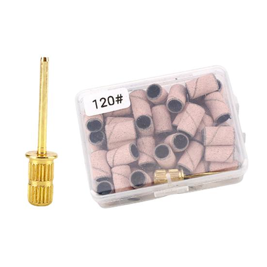 1 Set Nail Sanding Bands Long Service Life Professional Manicure High Quality Nail Drill Sanding Ring