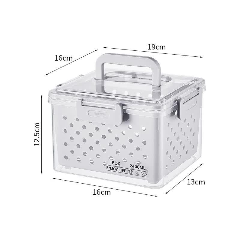 Draining Fresh Food Storage Container
