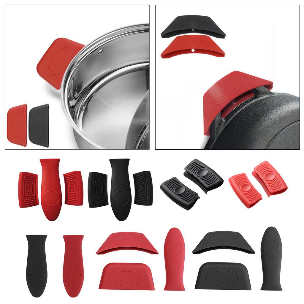 Handle Holder, Pot Holders Cover, Assist Non-Slip Holder Sleeve, for Cast Iron