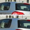 2PC For VW Golf MK5 2004 2005 2006 2007 2008 GTI R32  Rear Window Louver Shutter Cover Side Vent Trim Windshield Car Accessories
