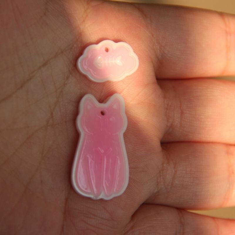 Elastic Cats Letter Silicone Casting Mold Silicone Texture Suitable for Handmade Jewelry Supplies and Gift Making