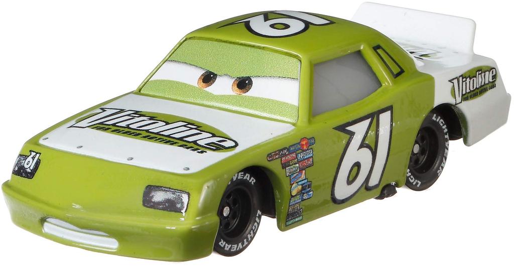 Cars 2019 Mattel Diecast Mini Car 1 Pack James Clean Air Bite Lean MATTEL CARS 1PACK JAMES CLEANAIR Disney PIXAR Character Car Crossroad Movie Piston