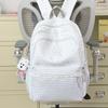 Schoolbag1011 New Korean Backpack Female Student Schoolbag Large Capacity Lightweight Backpack Cute Girl Style Casual Fashion