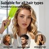 Bouncy Curling Hair Styling Comb (1 Piece), Household Massage Hairbrush, Wet and Dry Styling Comb.