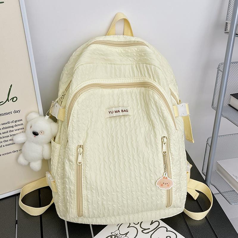 Children's Schoolbags Elementary School Girls Junior High School Letters Backpacks High School Students College Students Backpacks