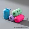 Quick-Dry Fitness Cooling Towel with Silicone Sleeve - Custom Logo Available