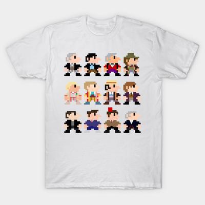 T Shirt Women 8Bit Doctors Harajuku Print Kawaii Tshirt Summer Short Sleeve Female T-Shirt Top Tee