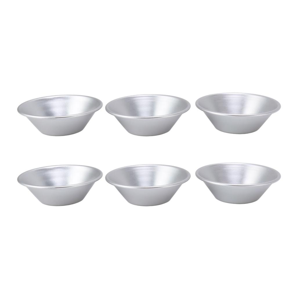 25Pcs Aluminum Egg Tart Molds Small Tart Pie Tin Mini Cupcake Cake Muffin Cookie Mold Baking Cups for Baking