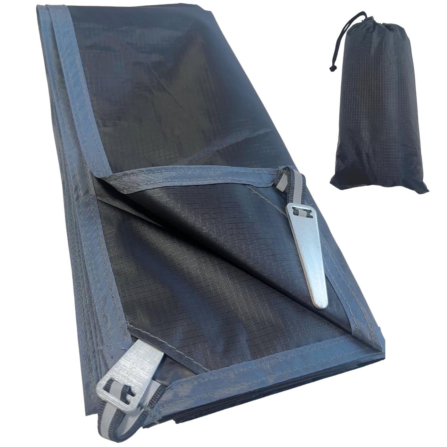 

LUHANA Tent Ground Waterproof Integrated Water Pressure Resistance Storage Bag Outdoor Mountain Picnic [Японський бренд] Лист, простирадло, простирадло, кілочок,