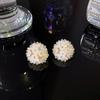 S925 Silver Flower Stud Earrings - Luxury Niche Design, Cold Style, Versatile, High-End for Women