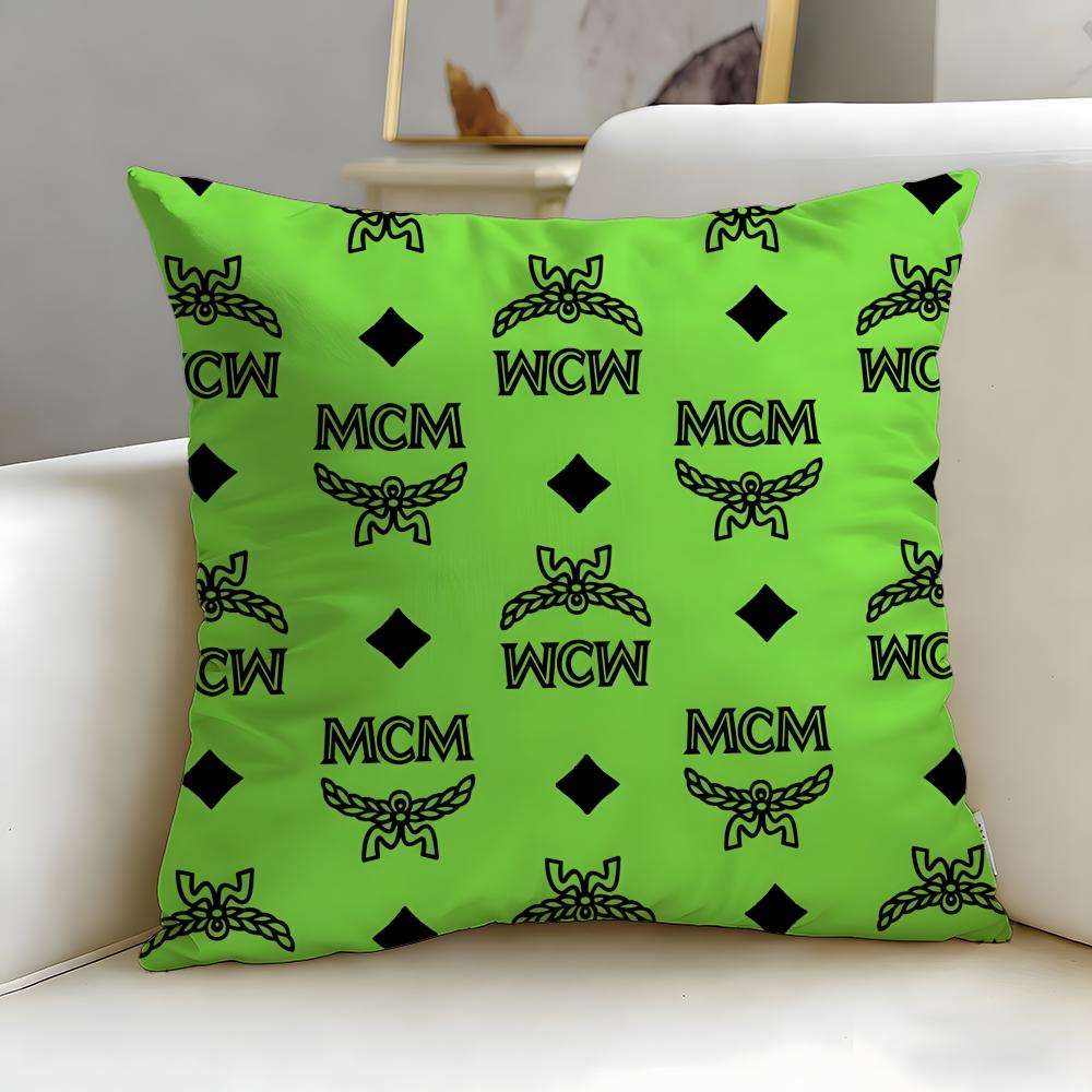 Brand Modern Creation Munchen Cushion Cover Soft EasyWash Pillow Case Versatile for Couch Bed Travel and Office