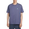 Nike ACG T Shirts Men's Sand Purple Crew Neck Moderate Straight Fit IH8660-508